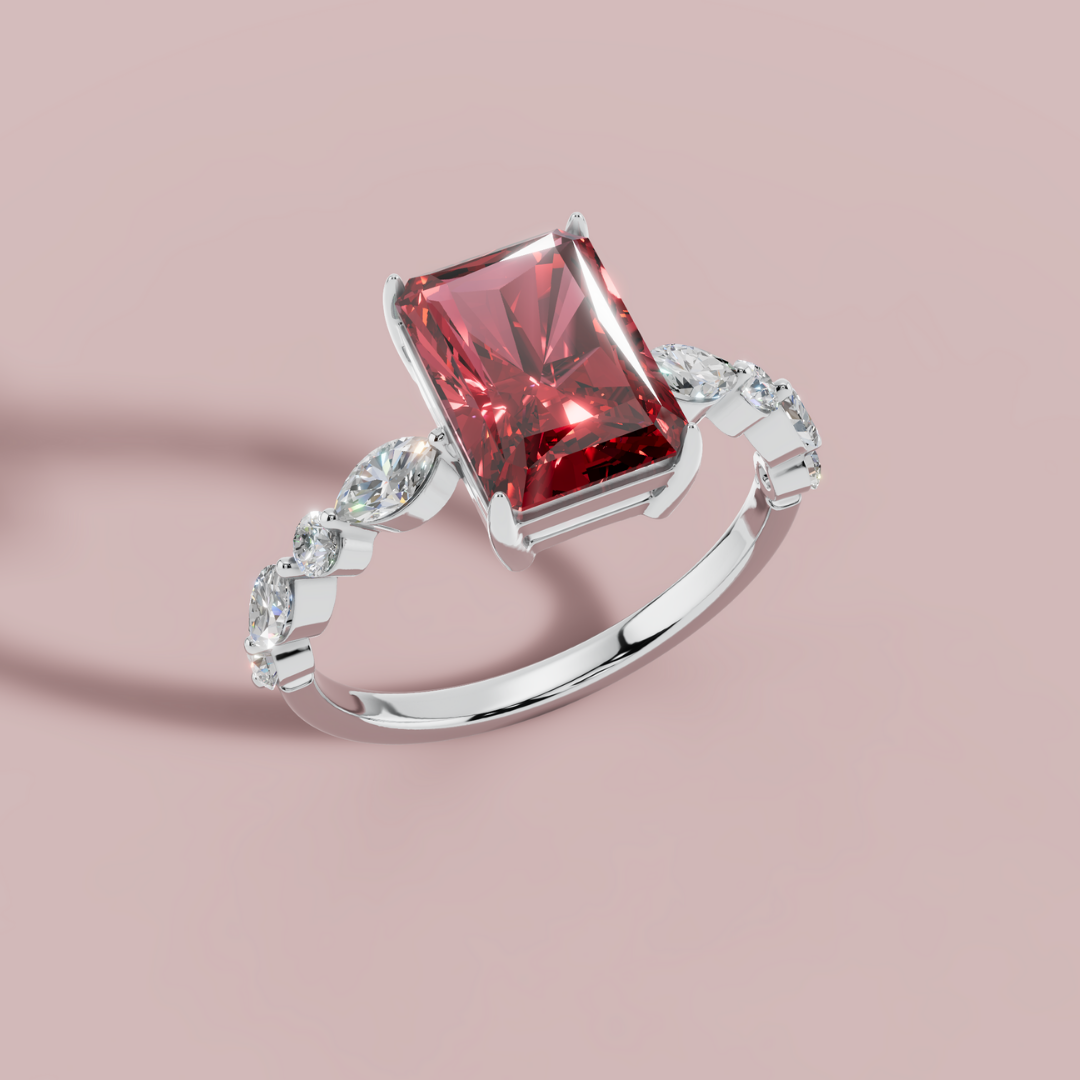 Red Vertica Ring