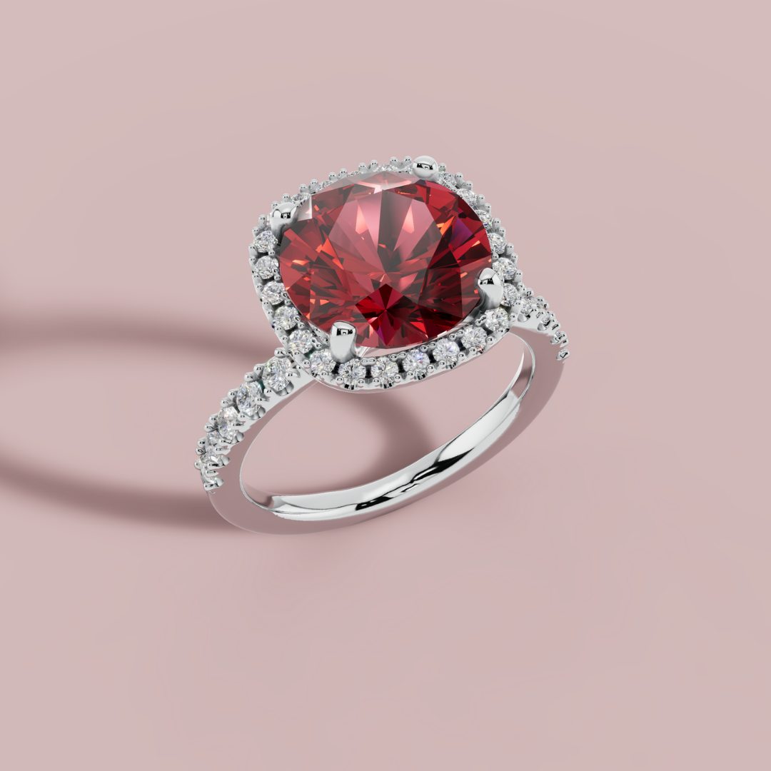 Red Mirage Ring