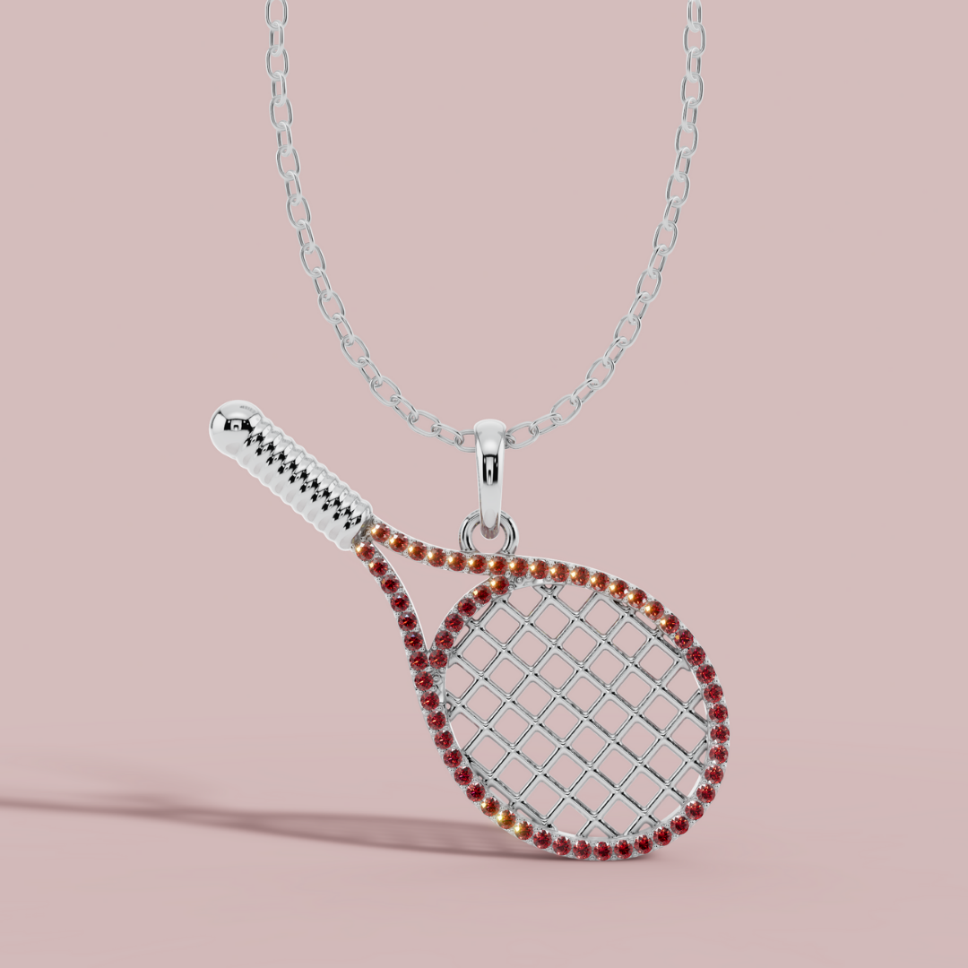 Wimbledon Fire Necklace