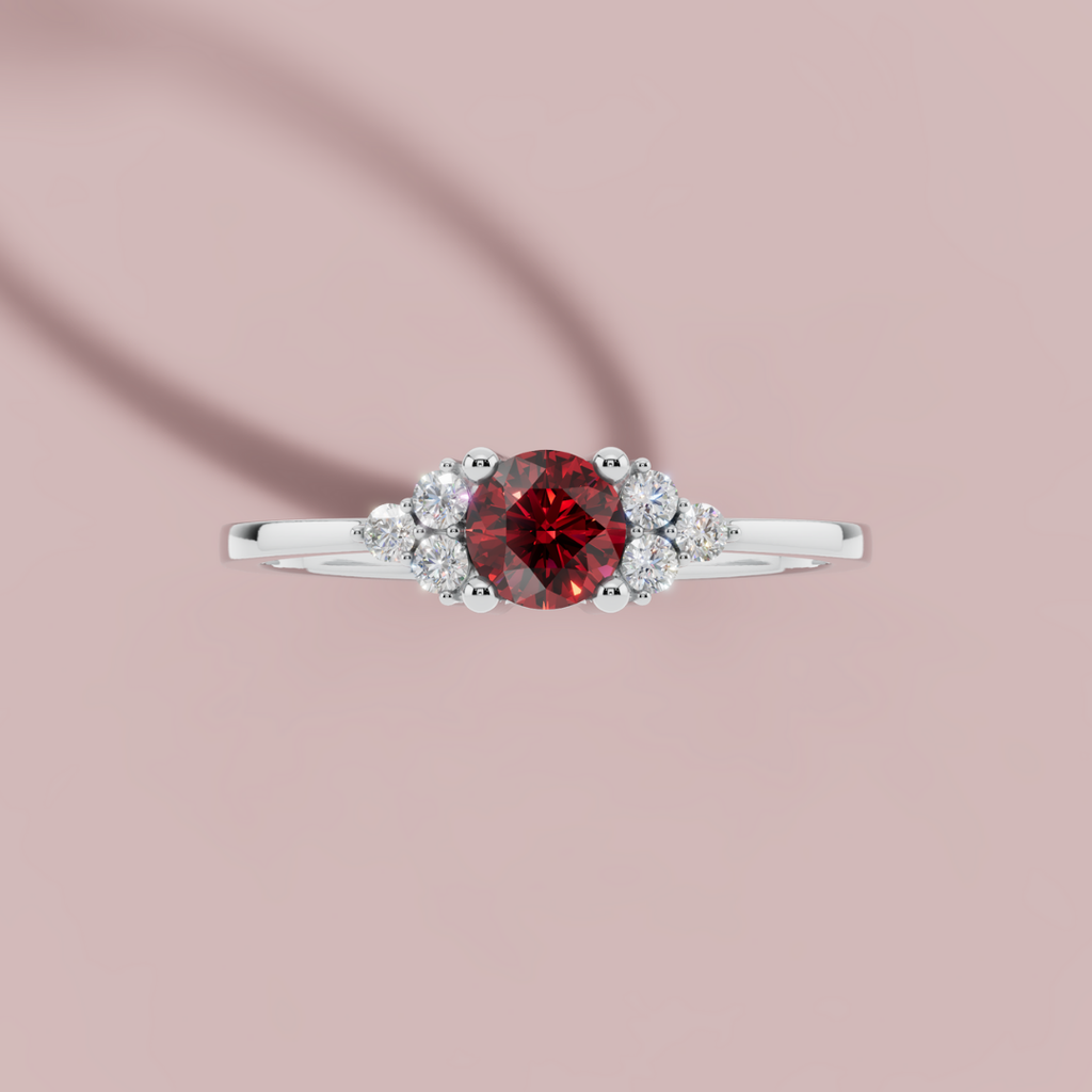 Red Prism Ring