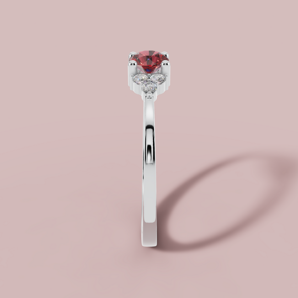 Red Prism Ring