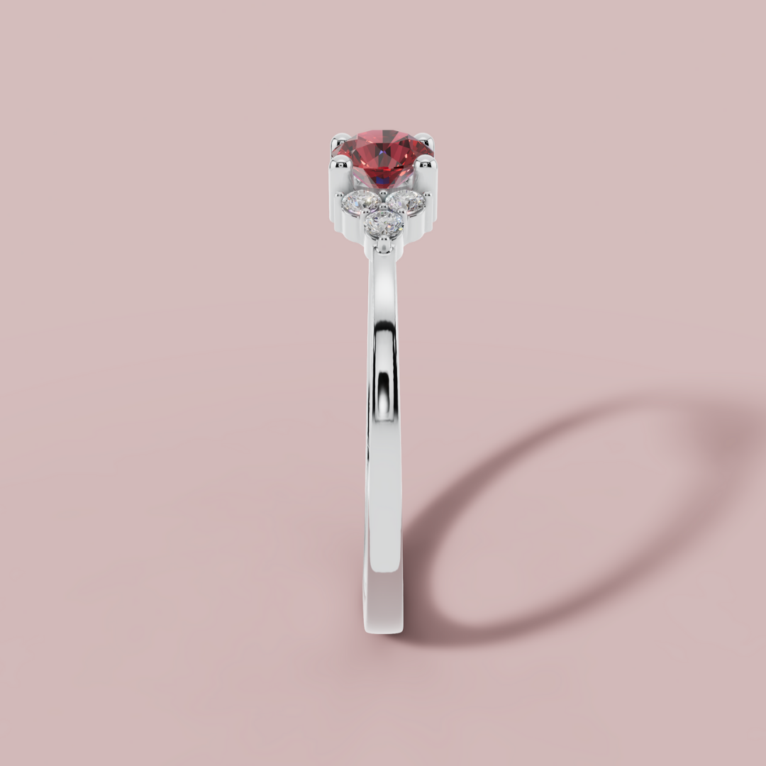 Red Prism Ring