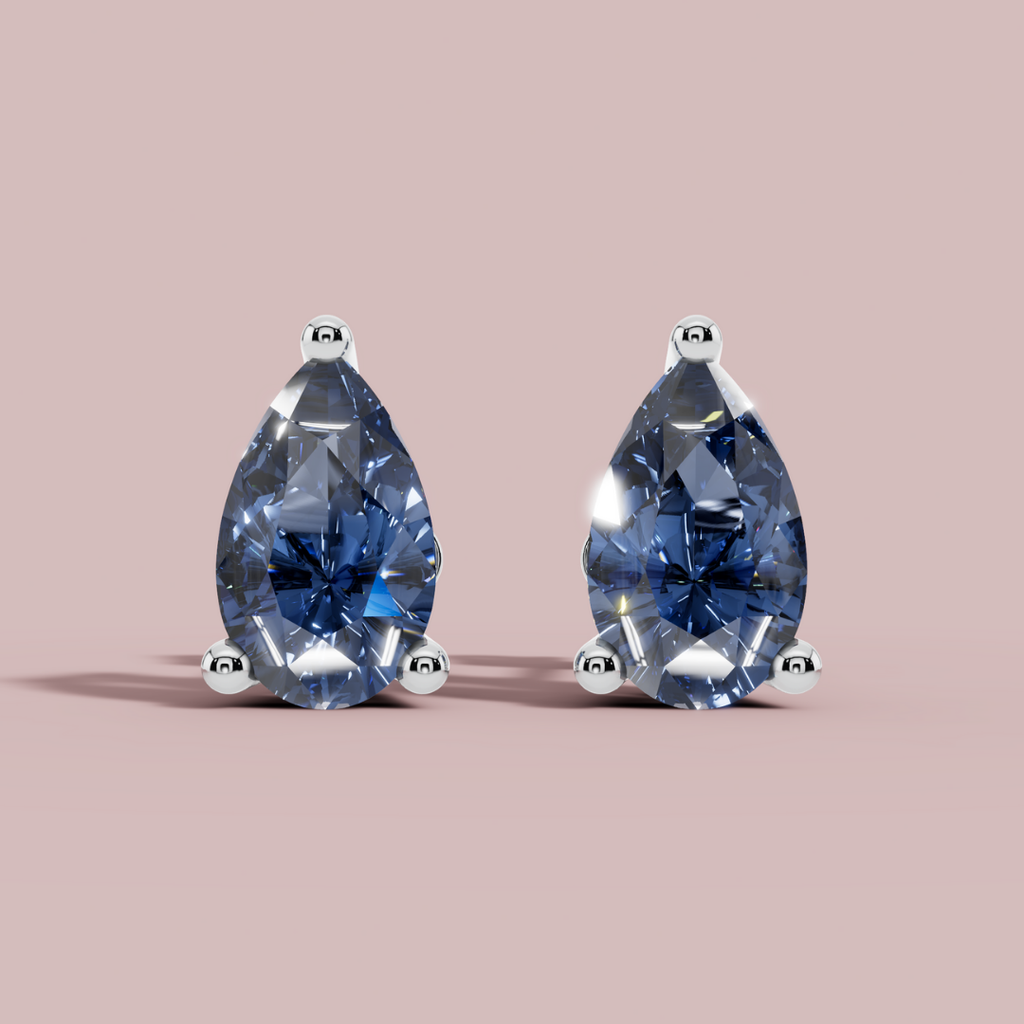 Blue luminous Stud Earrings