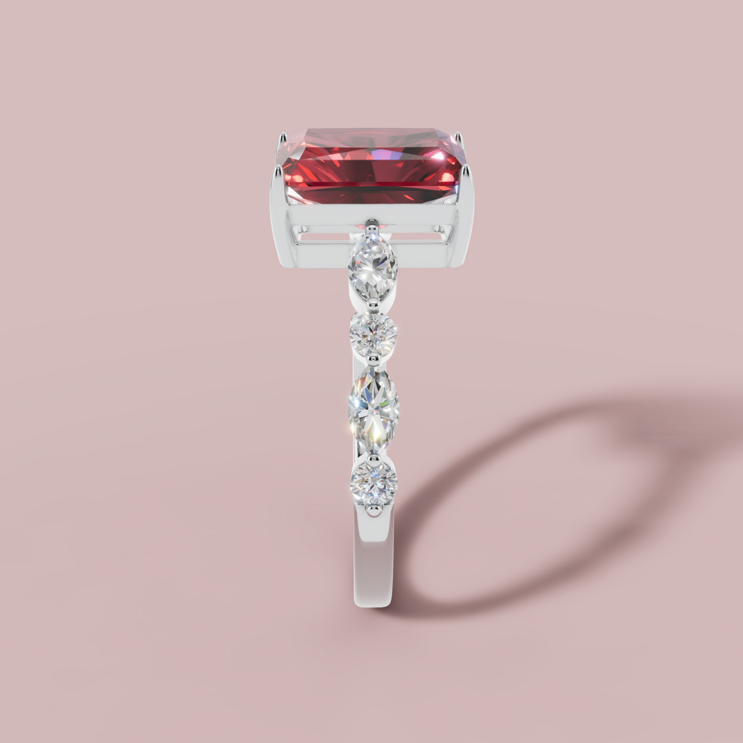 Red Vertica Ring