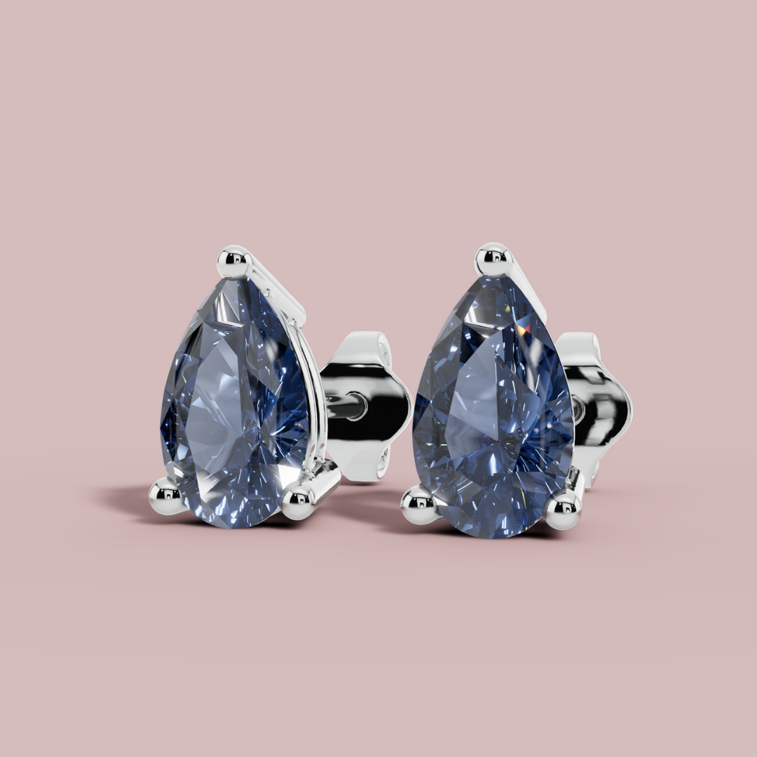 Blue luminous Stud Earrings