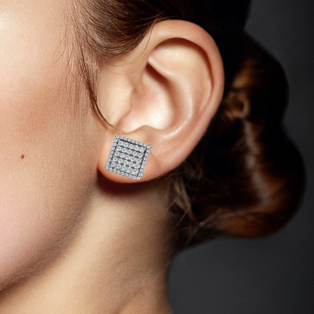 Quadra Stud Earrings